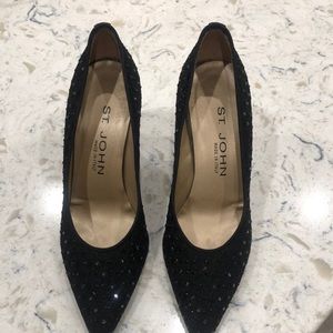 St. John Sequin dress shoes 6.5 PERFECT